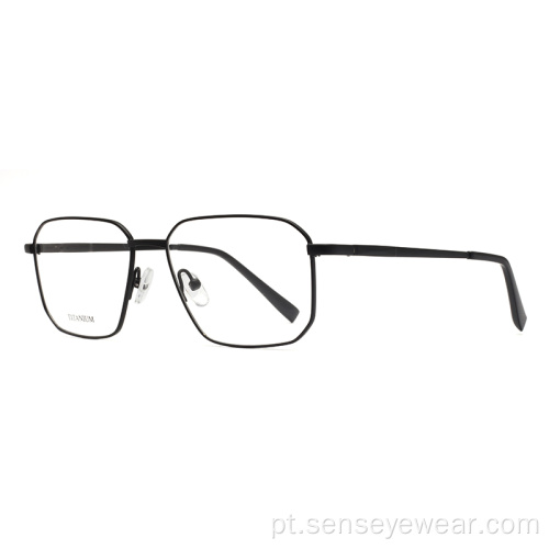 Designer de marca Titanium Optical Frame Glasses for Men